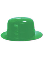 Miniature Green Plastic Derby