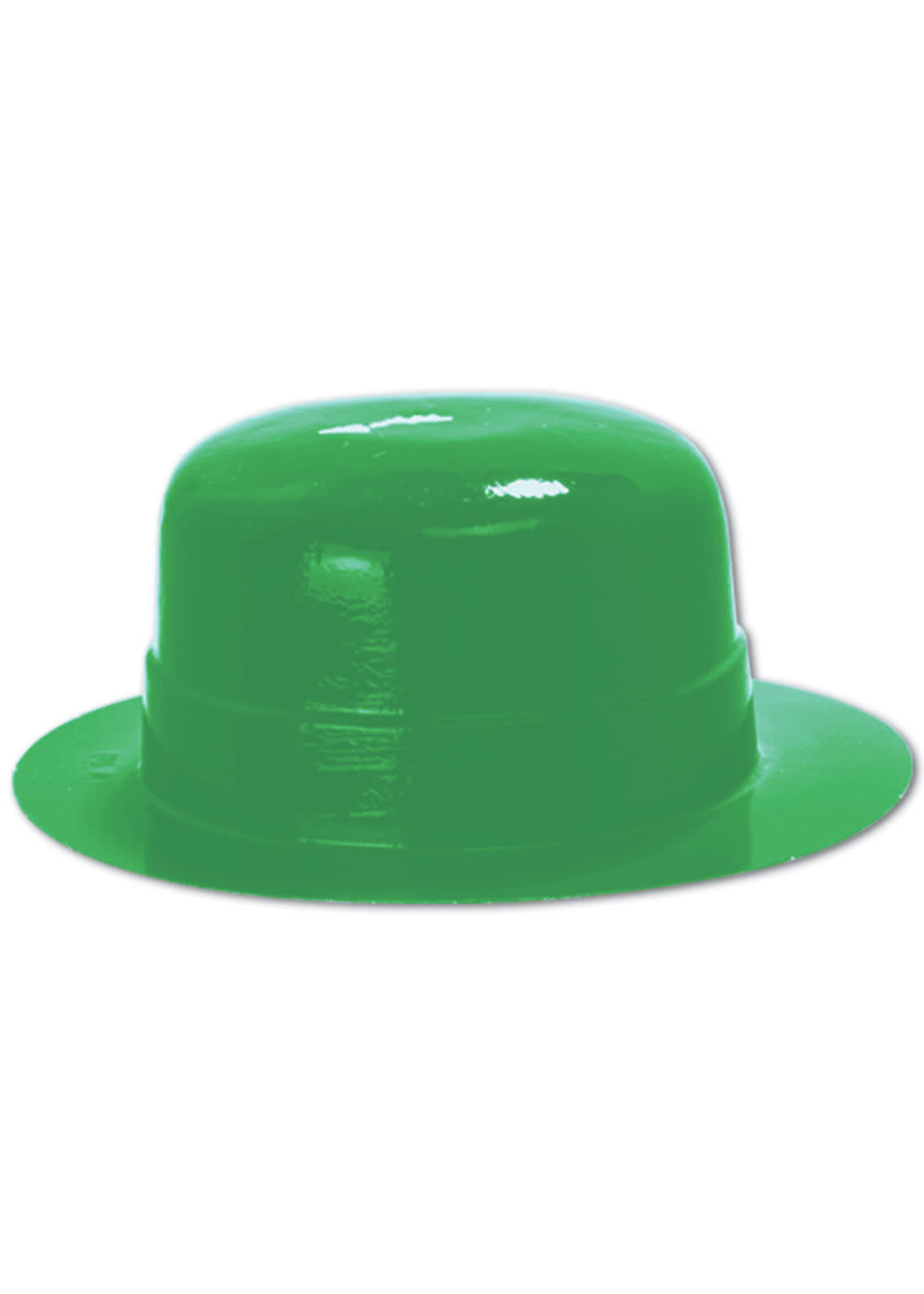 Miniature Green Plastic Derby