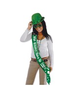 Irish Whiskey Makes Me Frisky! Satn SASH