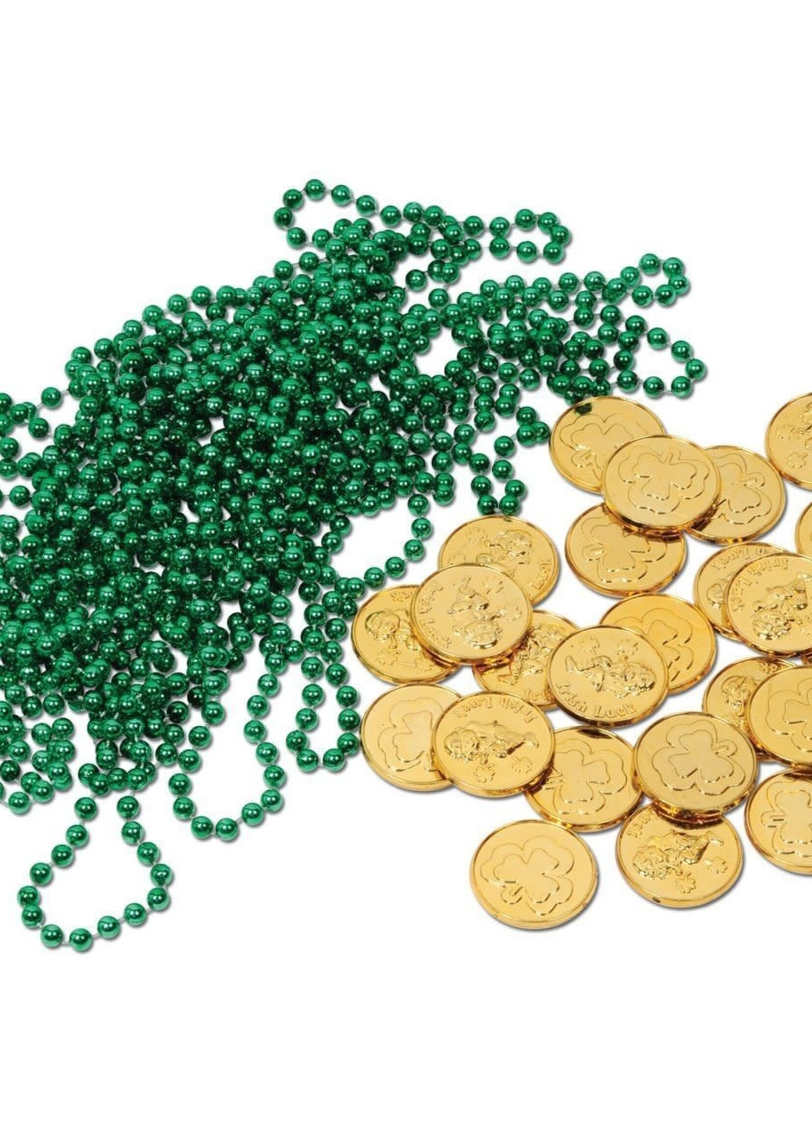 Leprechaun Loot BEADS AND COINS