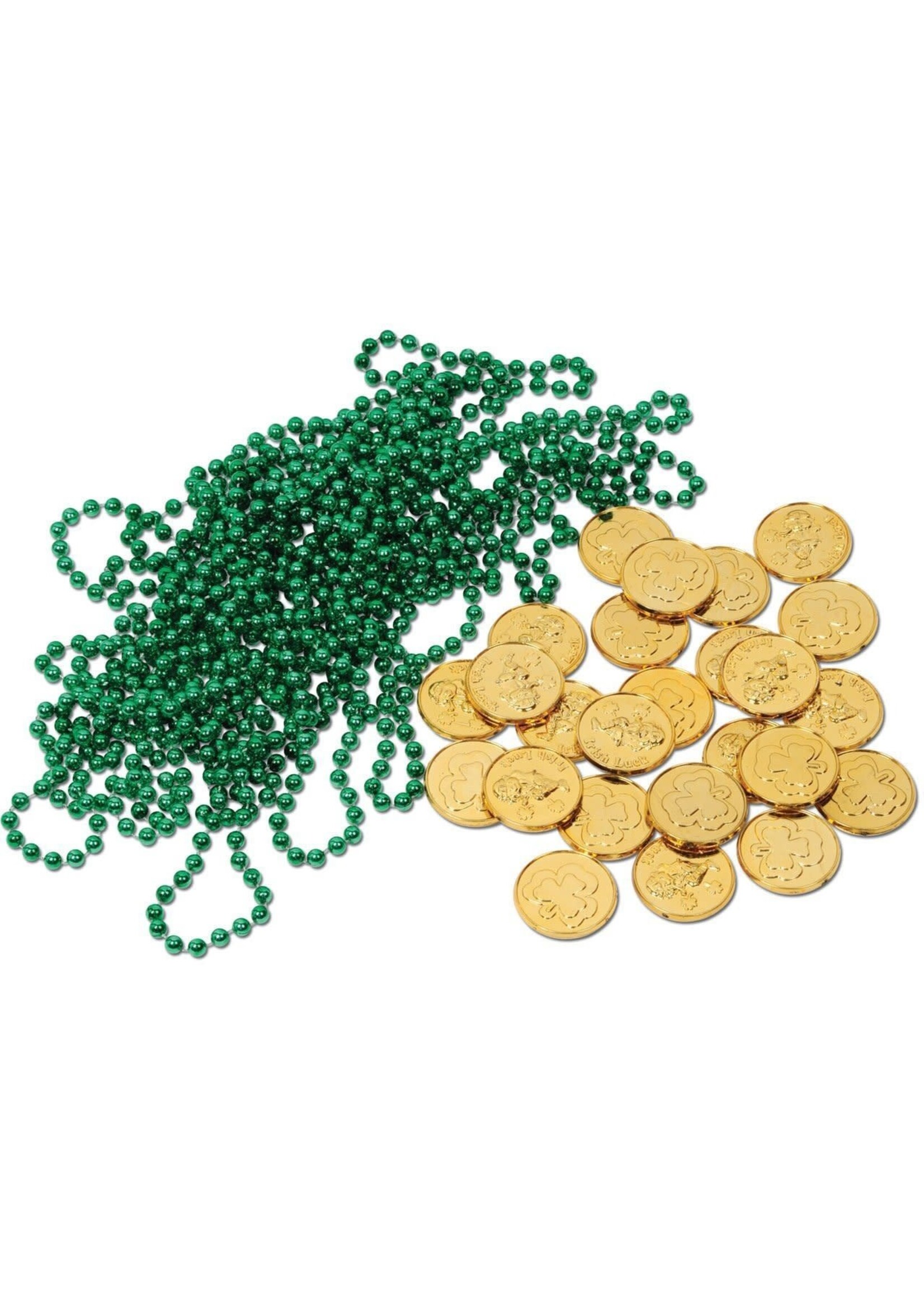 Leprechaun Loot BEADS AND COINS