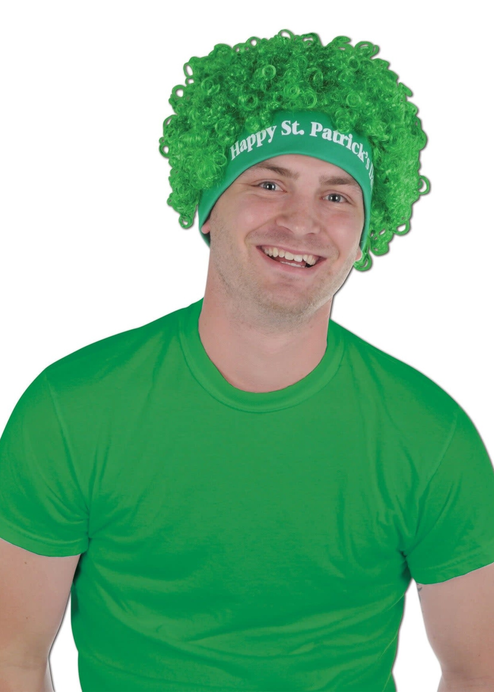Happy St Patrick's Day Wig