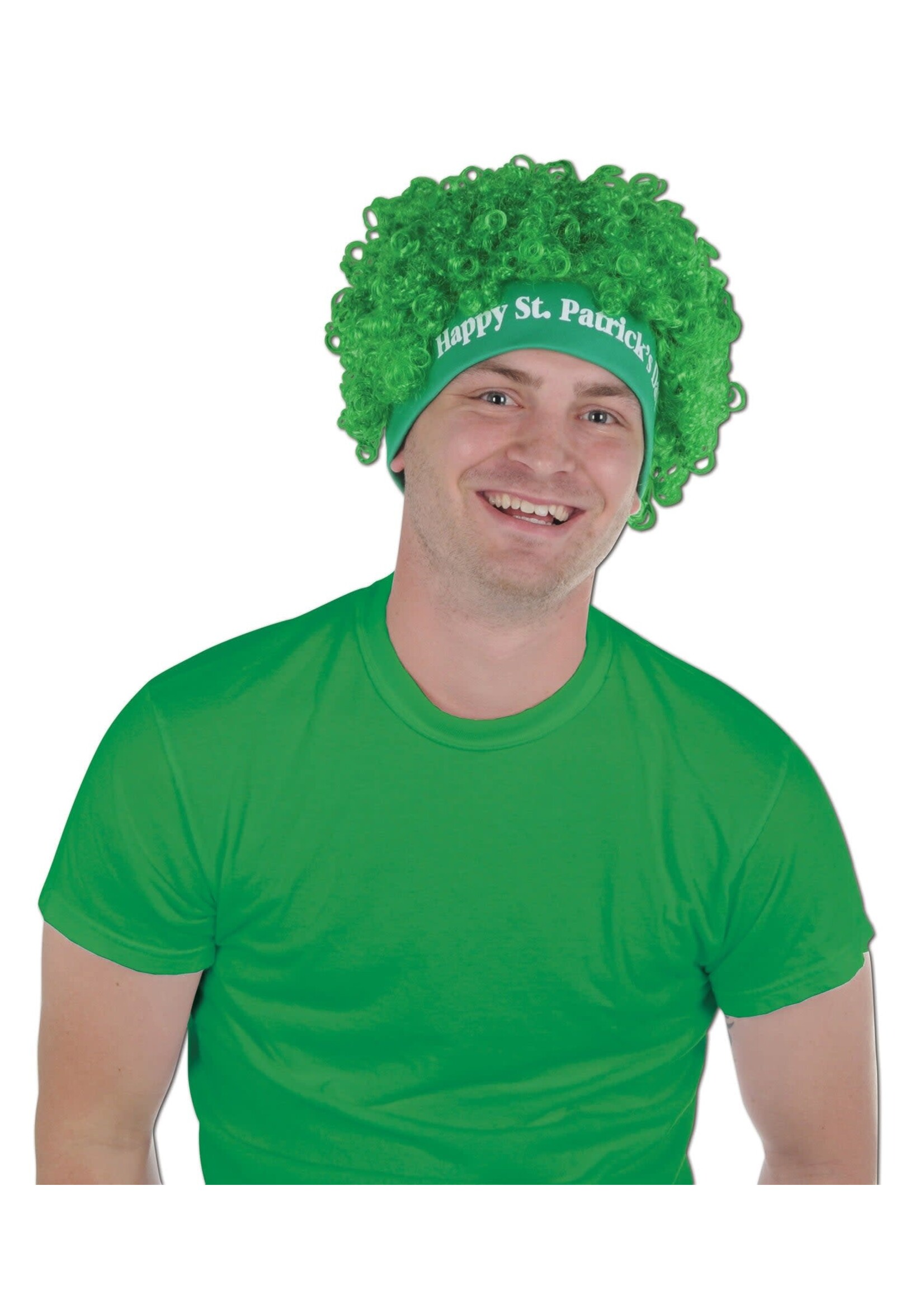 Happy St Patrick's Day Wig
