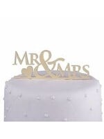 Heart with Word Love Cake Topper
