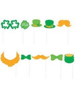 St Patrick's Day Photo Booth Props, 10ct