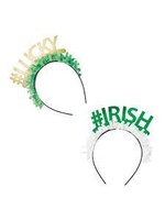 Foil St. Patrick's Day Headbands, 4ct