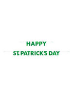 Foil Happy St. Patrick's Day Letter Banner, 10.5 ft, 2pc