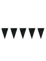 Chalk Paper Flag Banner & 1 Piece Of Chalk, 9 Ft