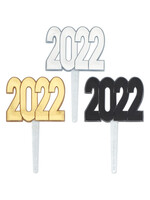 2022 GRAD CAKE TOPPER 8/PKT