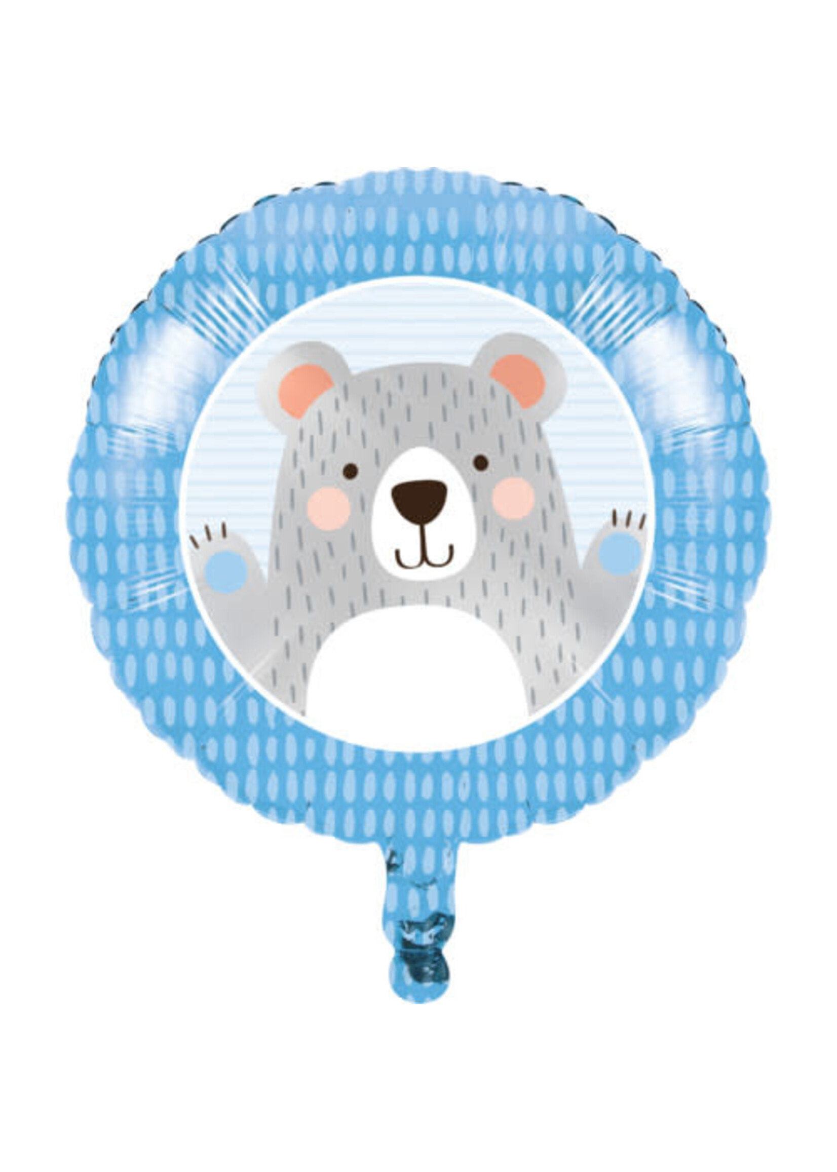 FOIL BALLOON  18" 1ST BDAY BEAR
