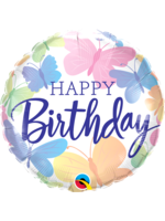 BDAY BEAUTIFUL BUTTERFLIES FOIL BALLOON