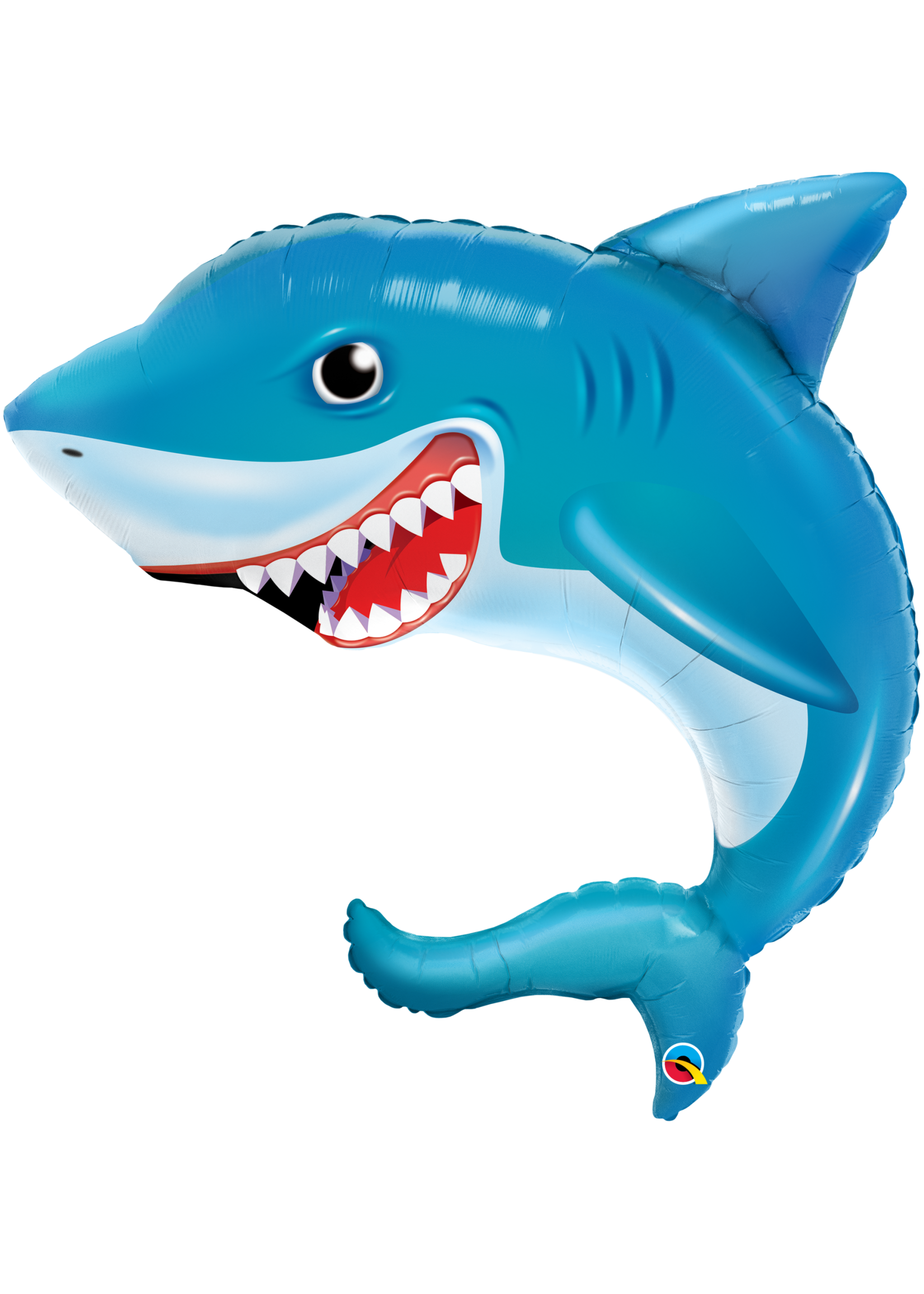36" SMILIN' SHARK FOIL BALLOON
