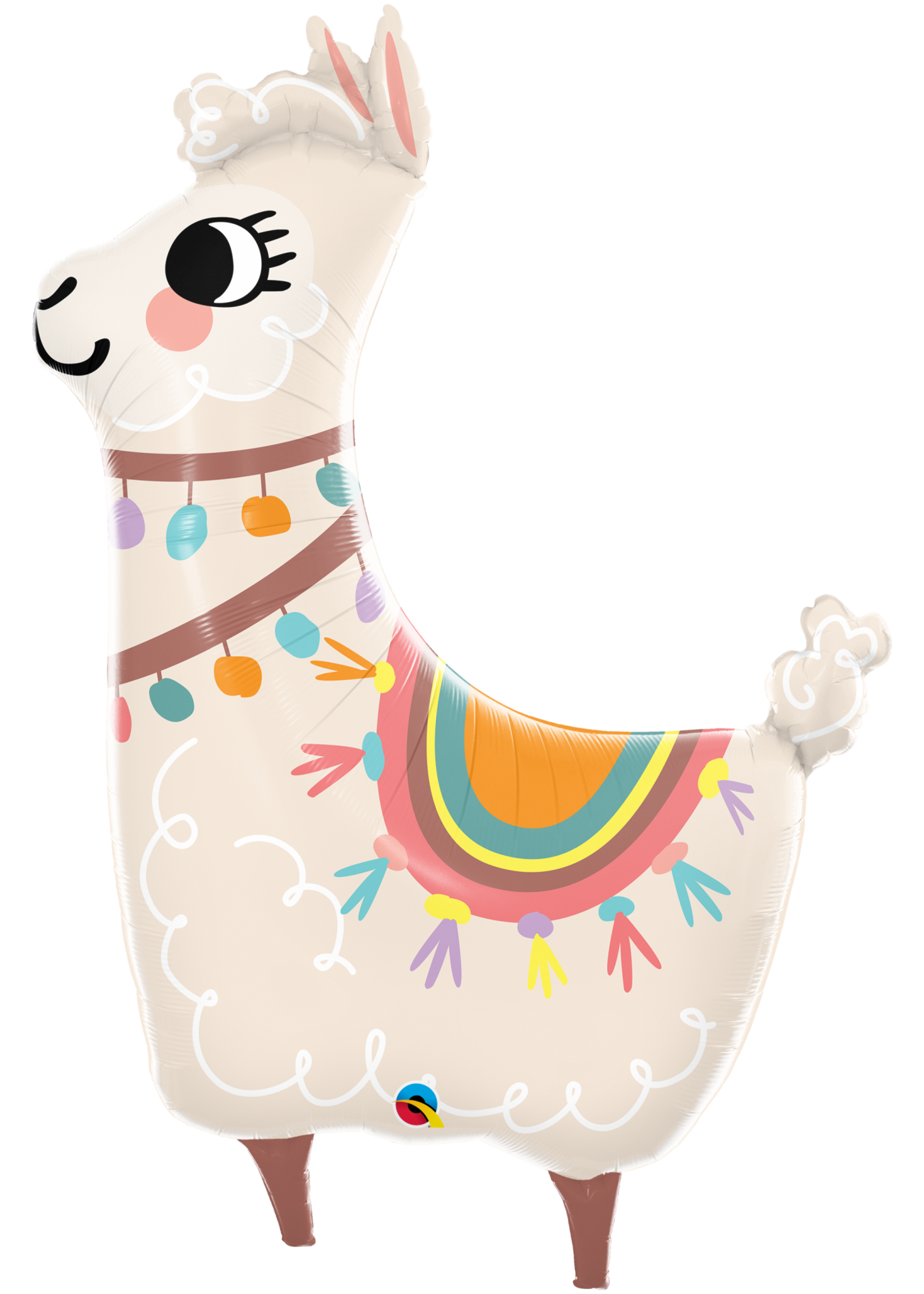 45 INCH LOVEABLE LLAMA SHAPE BALLOON