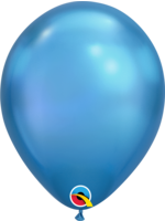 QUALATEX 11" CHROME BLUE 100/BG