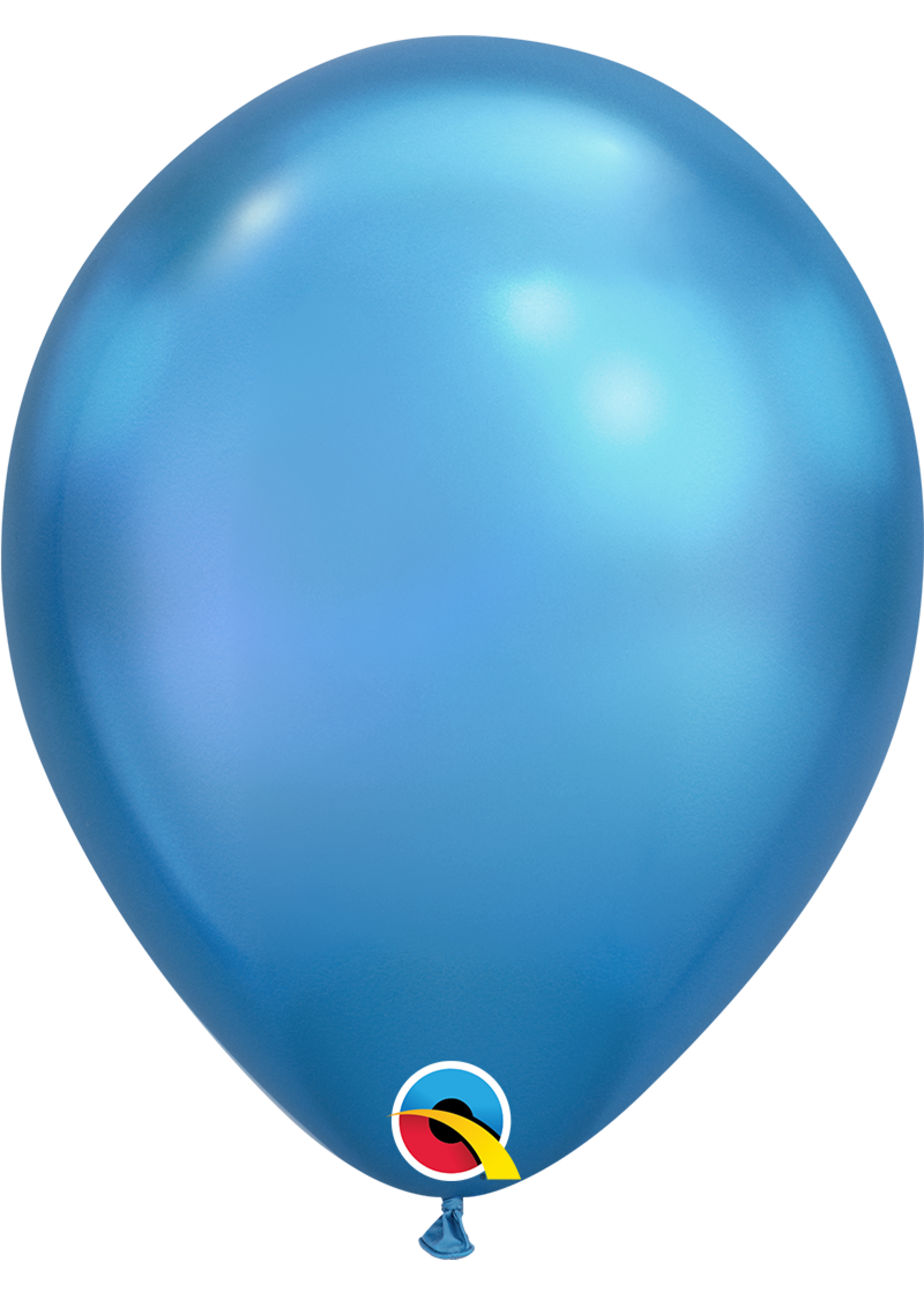 QUALATEX 11" CHROME BLUE 100/BG