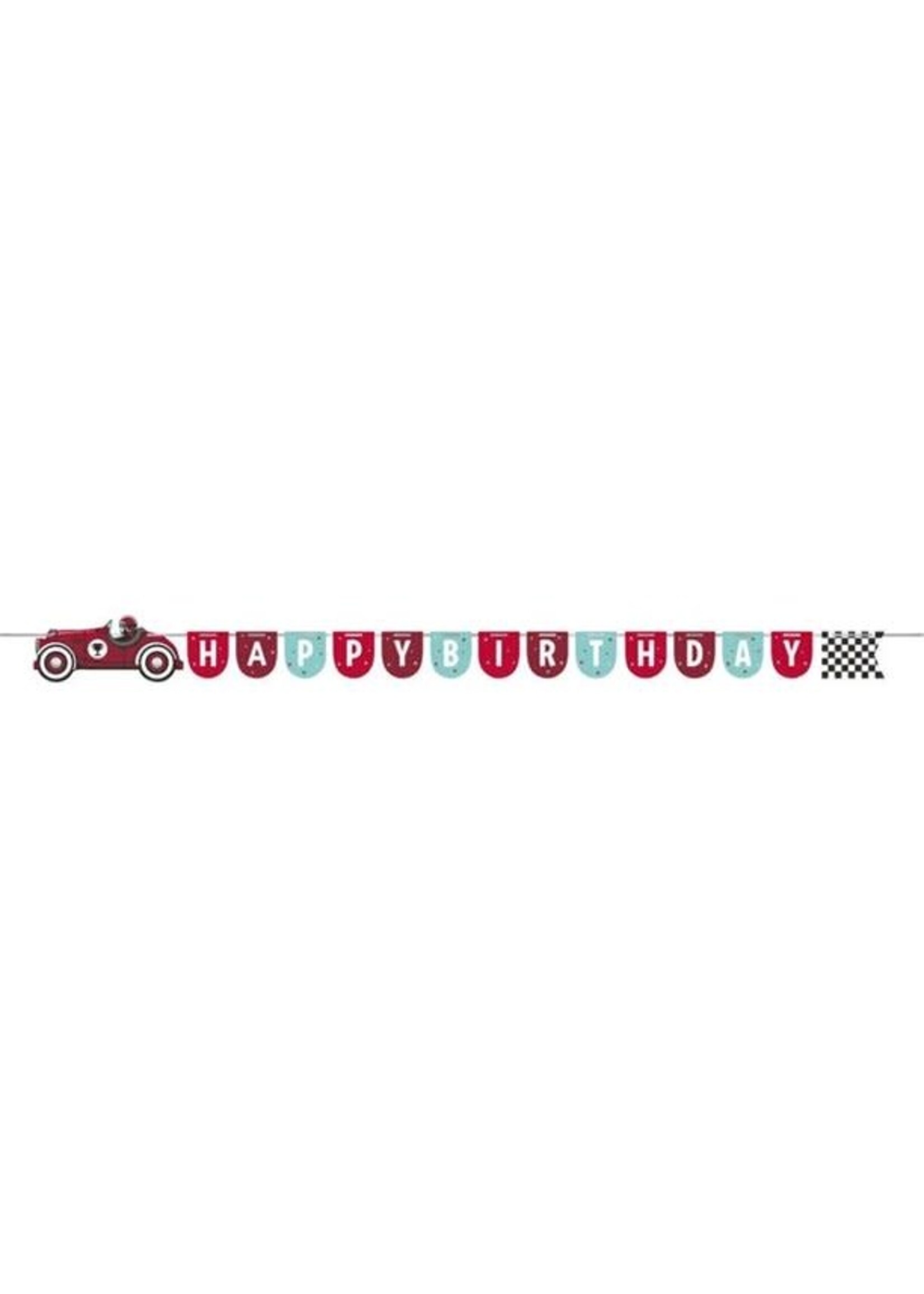 BANNER 1CT VINTAGE RED TRUCK