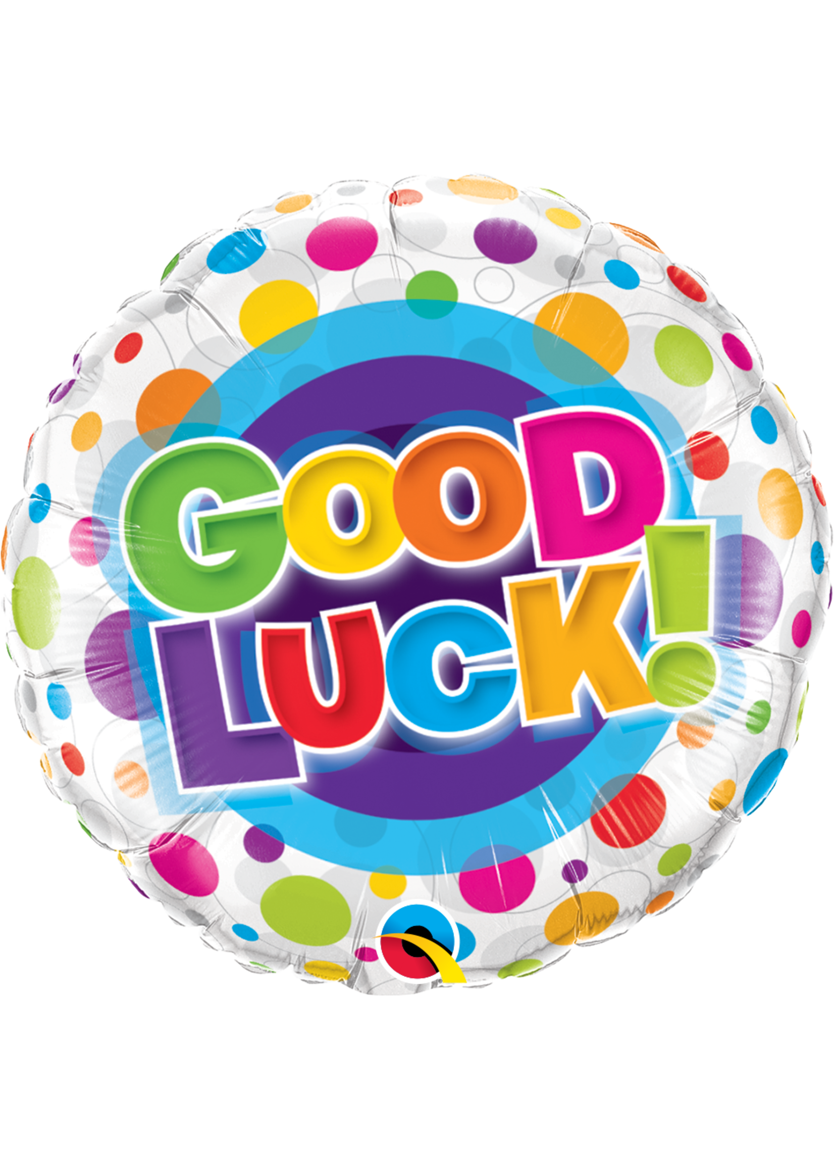 GOOD LUCK COLORFUL DOTS