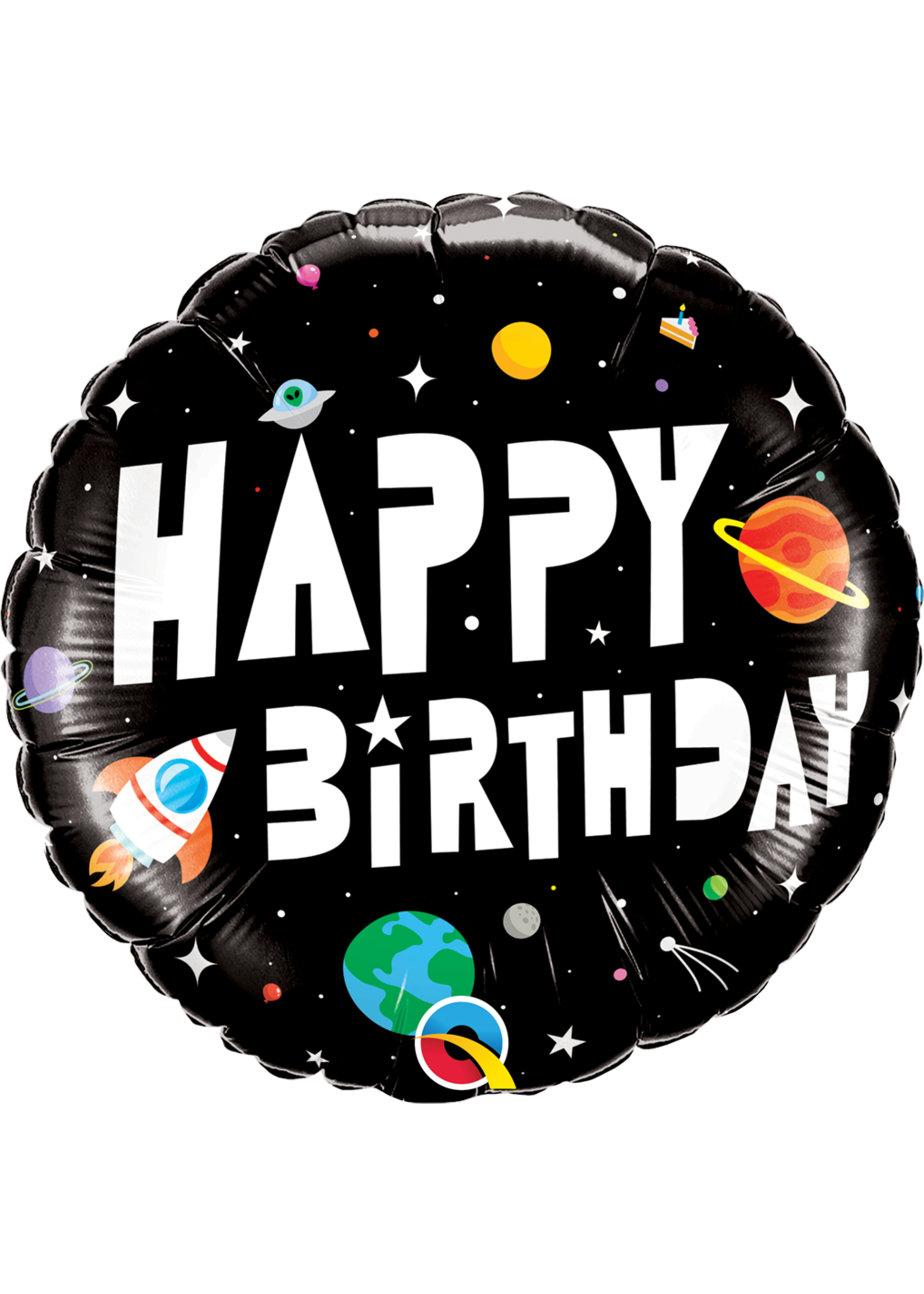 BDAY ASTRONAUT FOIL BALLOON 18"