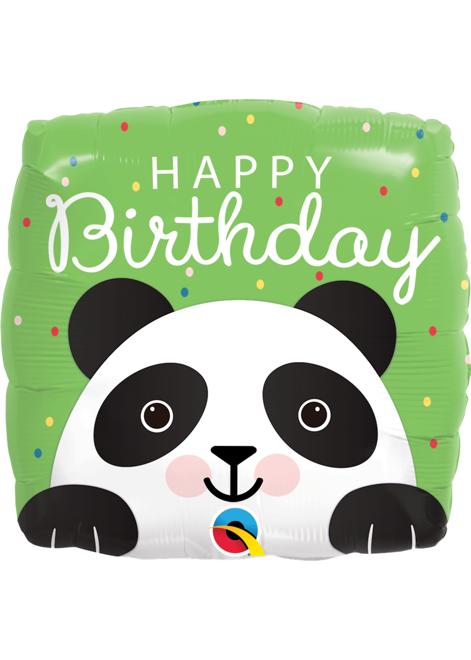 BDAY PANDA 18" BALLOON