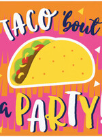 FIESTA FUN TACO BEV NAPKIN 16CT