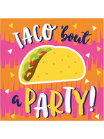 FIESTA FUN TACO BEV NAPKIN 16CT