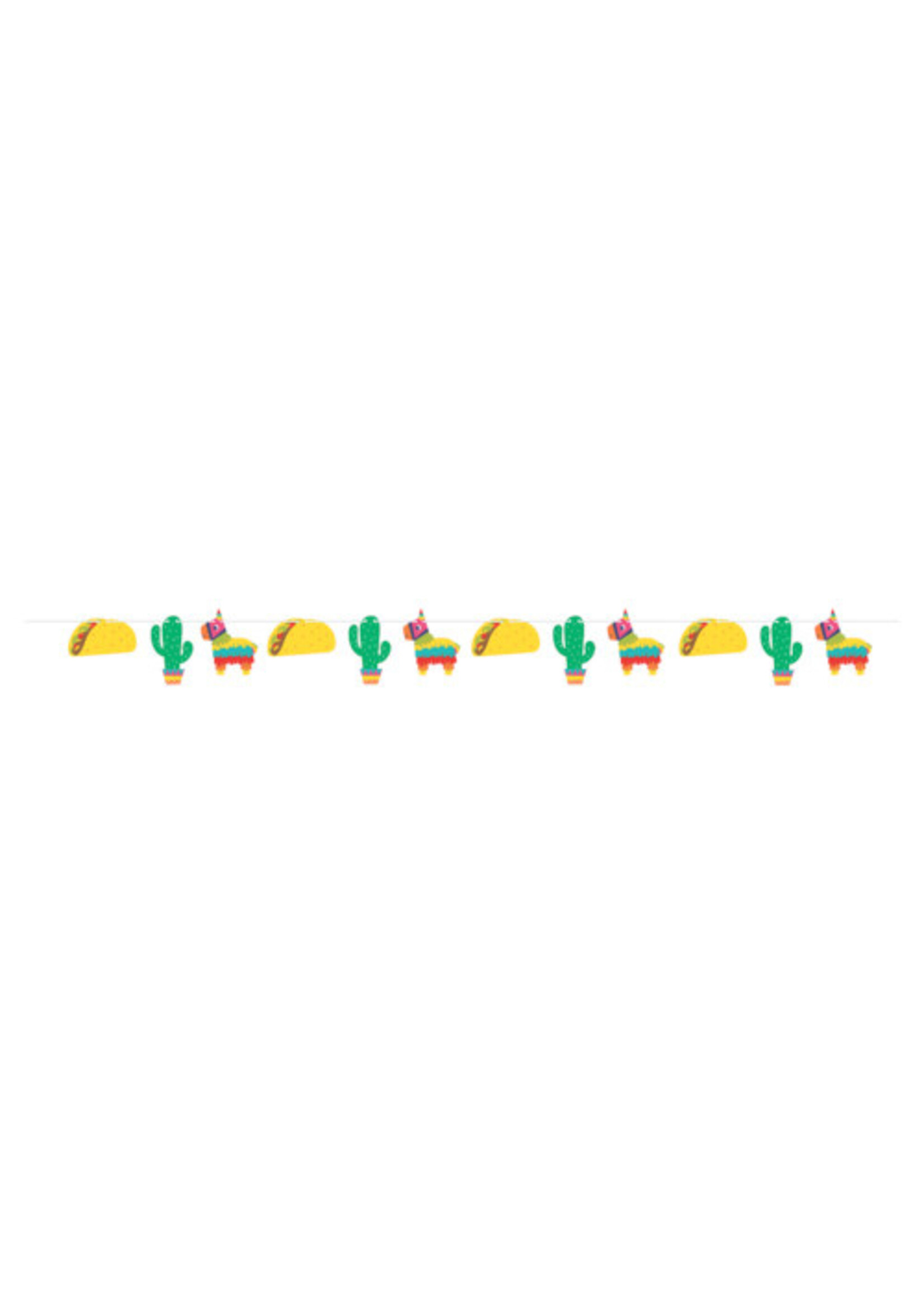 BANNER 1CT W/TW ICONS FIESTA FUN