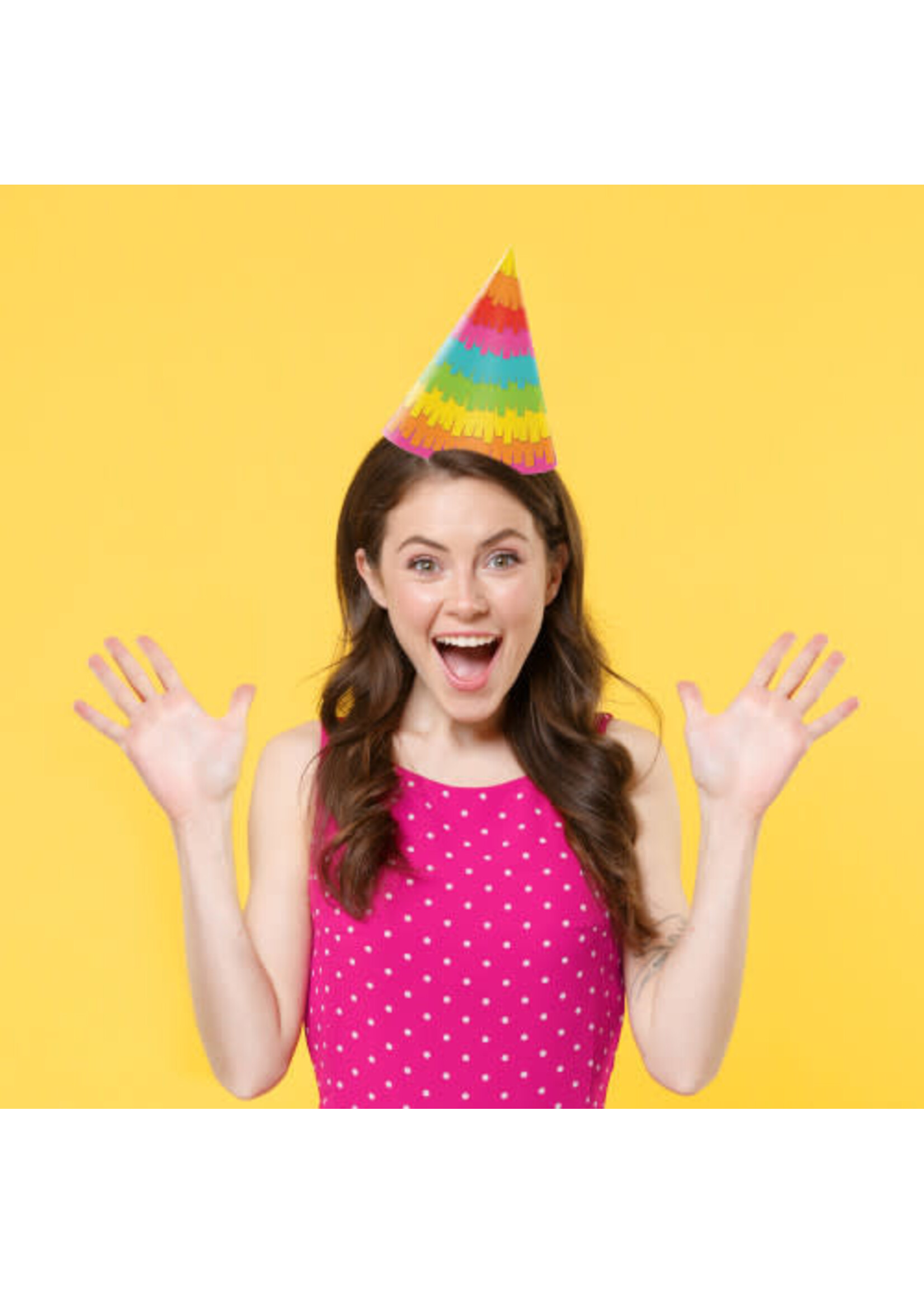 HAT ADULT 8CT FRINGE FIESTA FUN