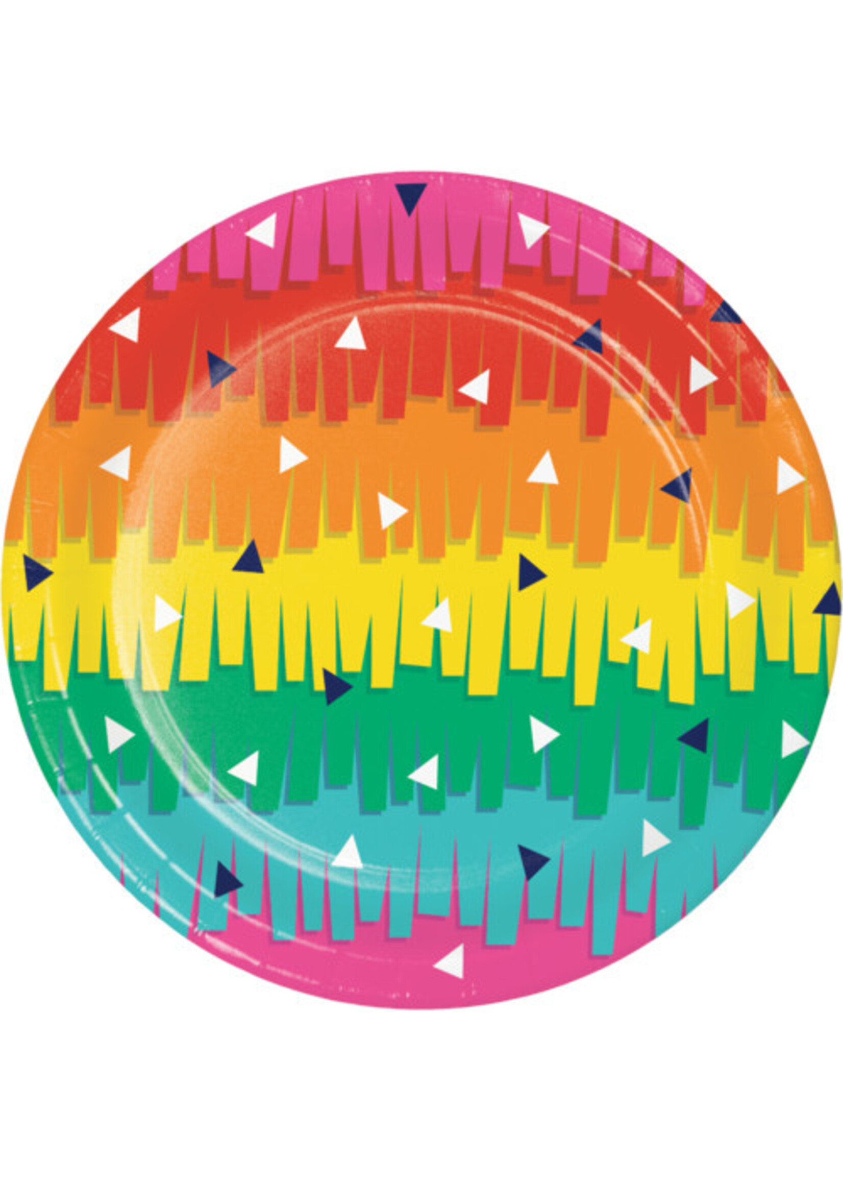 PLATE 8CT FIESTA FUN
