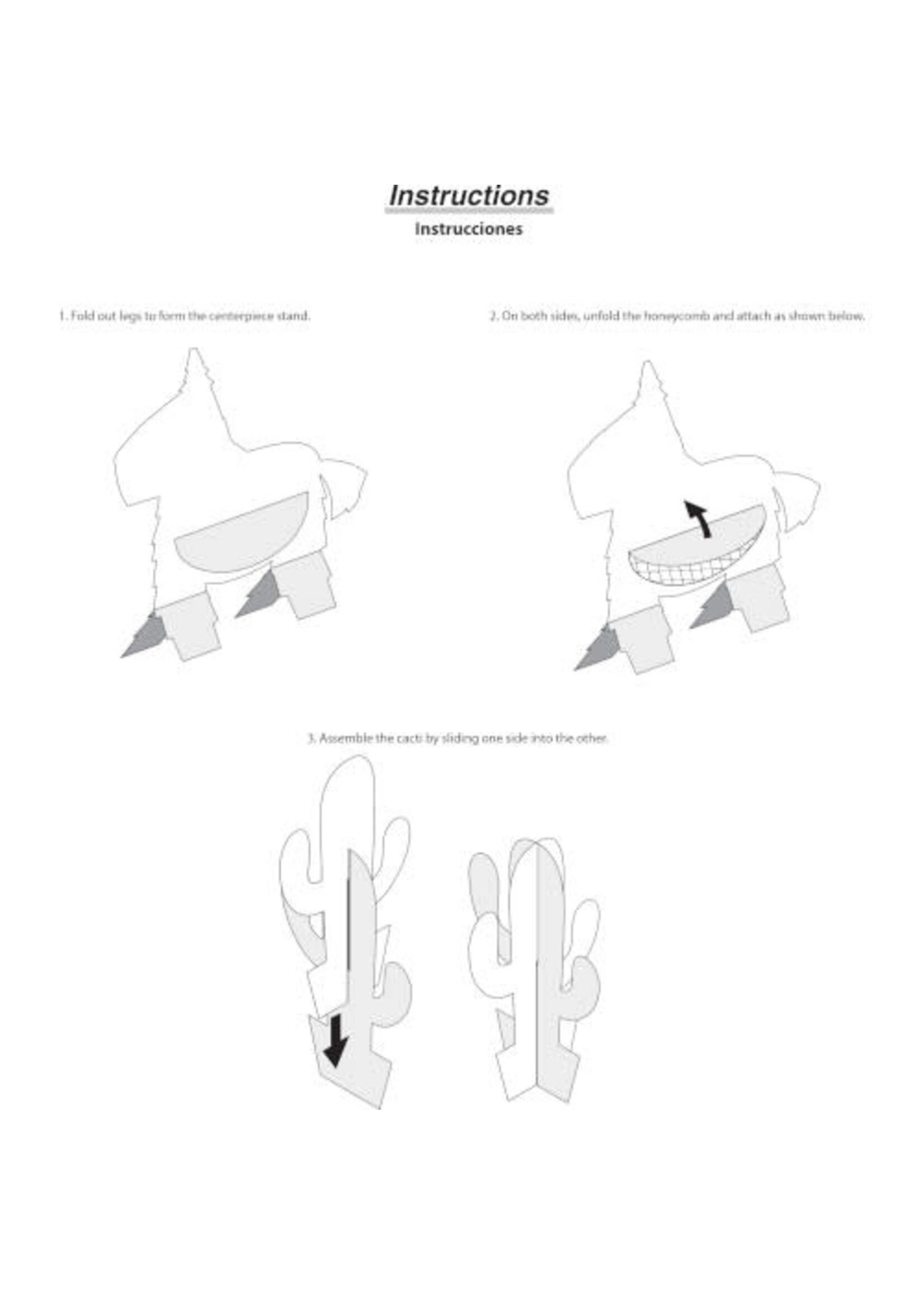 CENTERPIECE  HC 1CT 3D FIESTA FUN