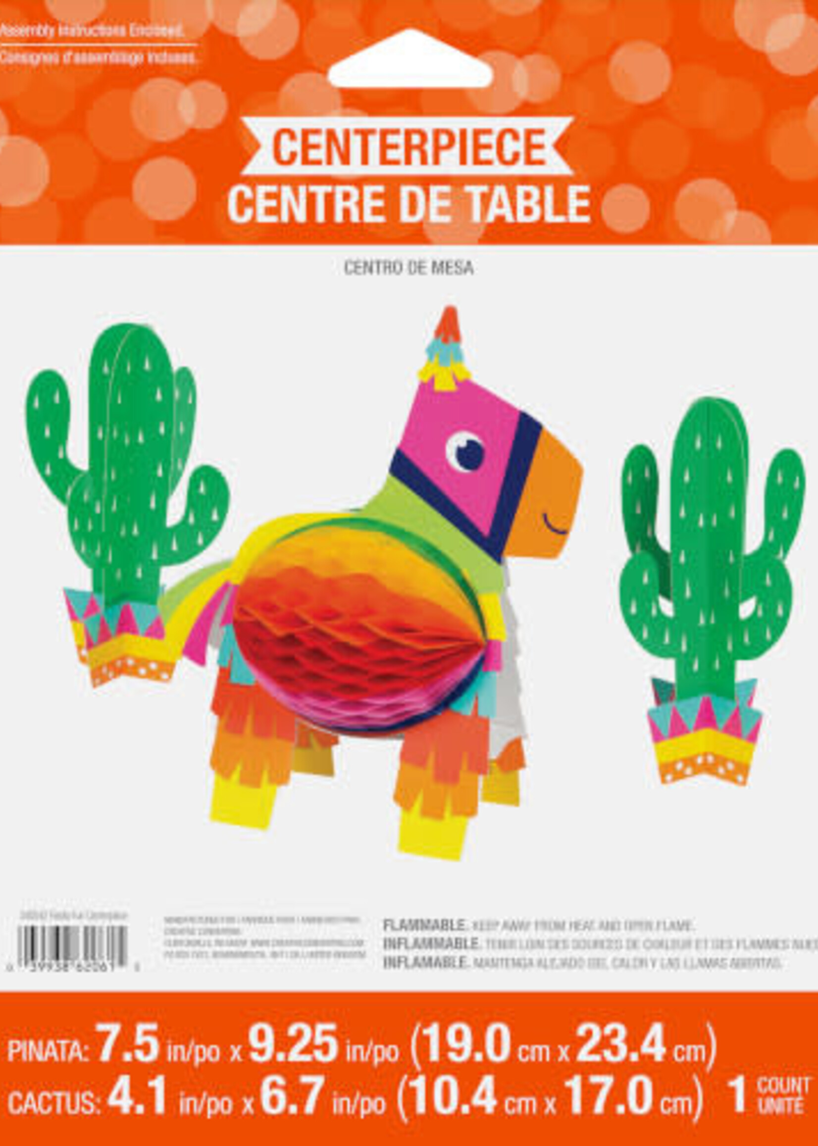 CENTERPIECE  HC 1CT 3D FIESTA FUN