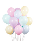 BLN LTX /15CT PASTEL ASST 12"