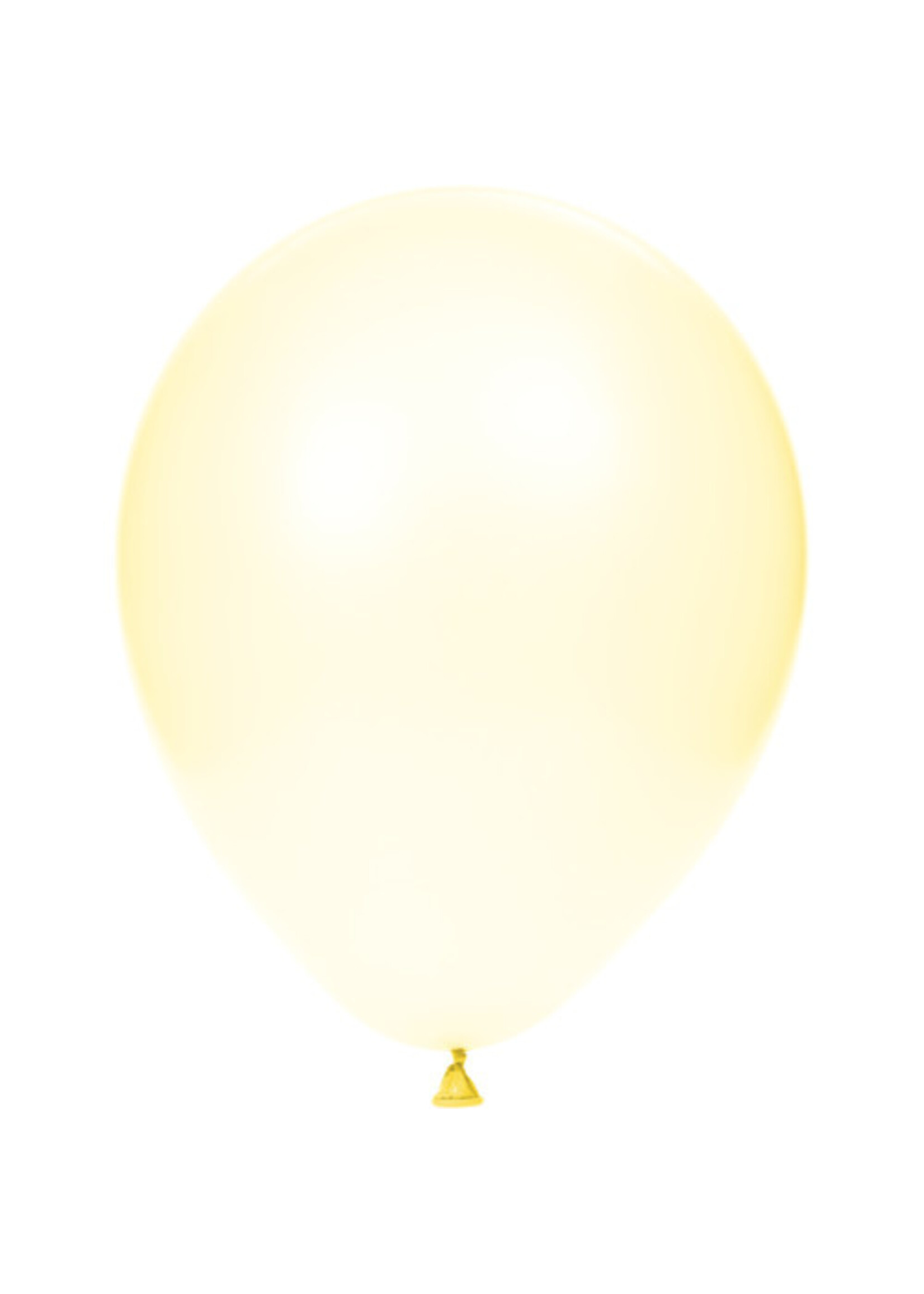 BALLOON LATEX/15CT PASTEL ASST 12"