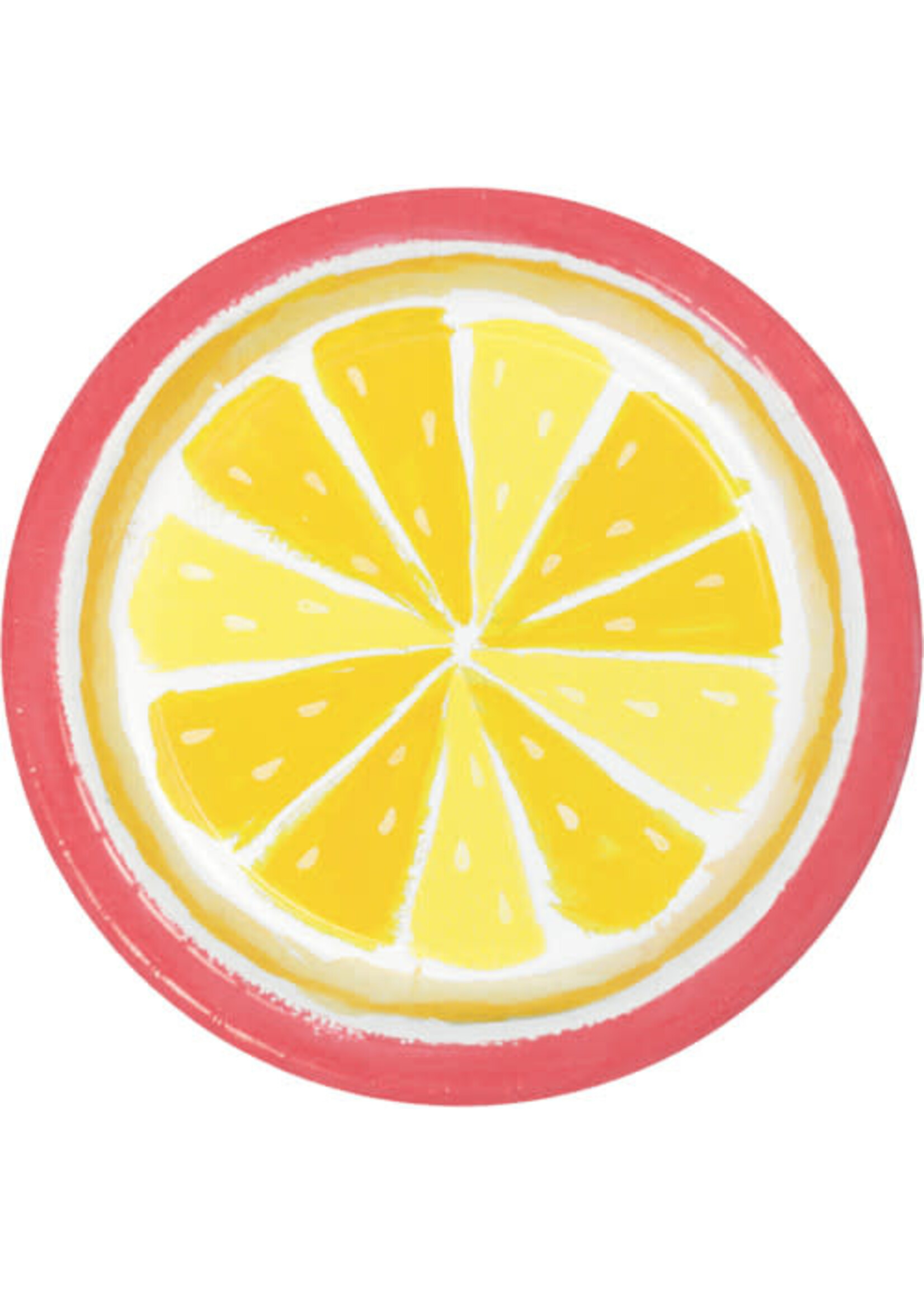 PLATE 6 INCH/8CT CITRUS SLICES