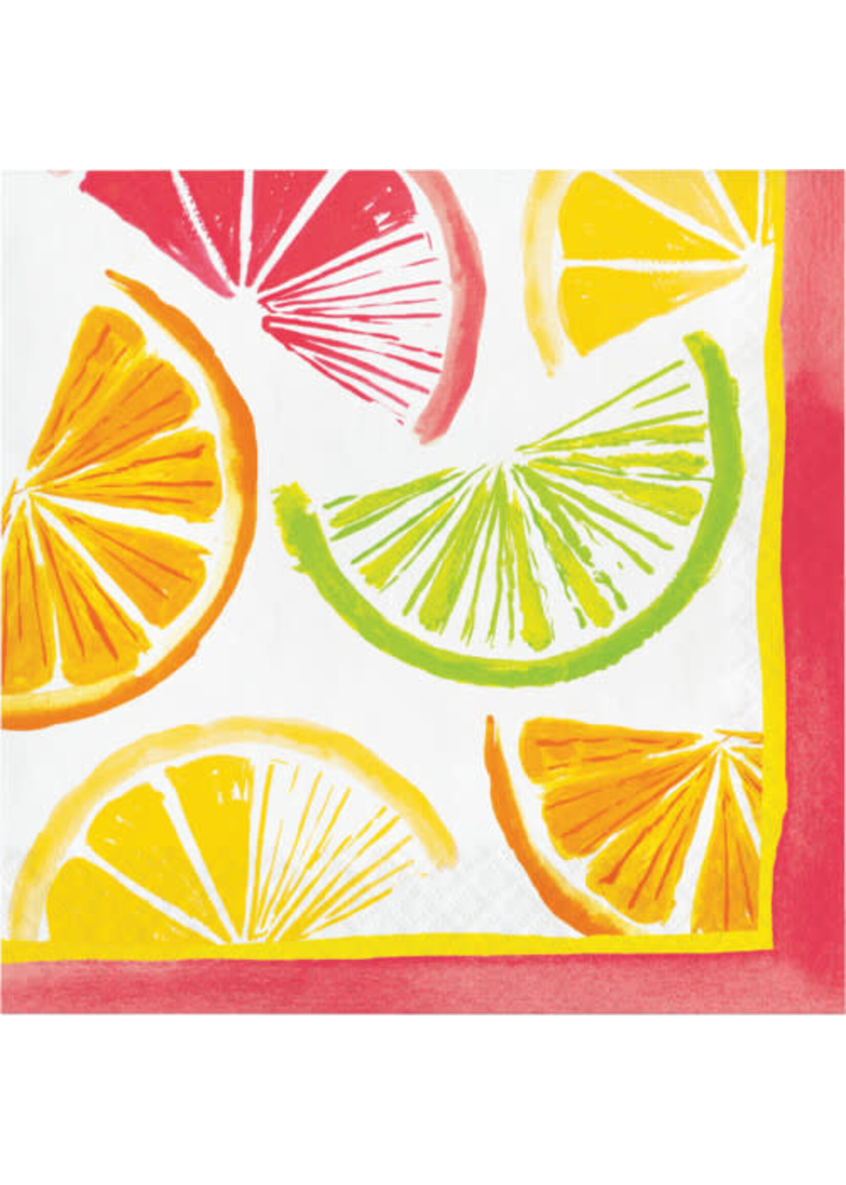 LUNCHEON NAPKIN 16CT 2P CITRUS SLICES