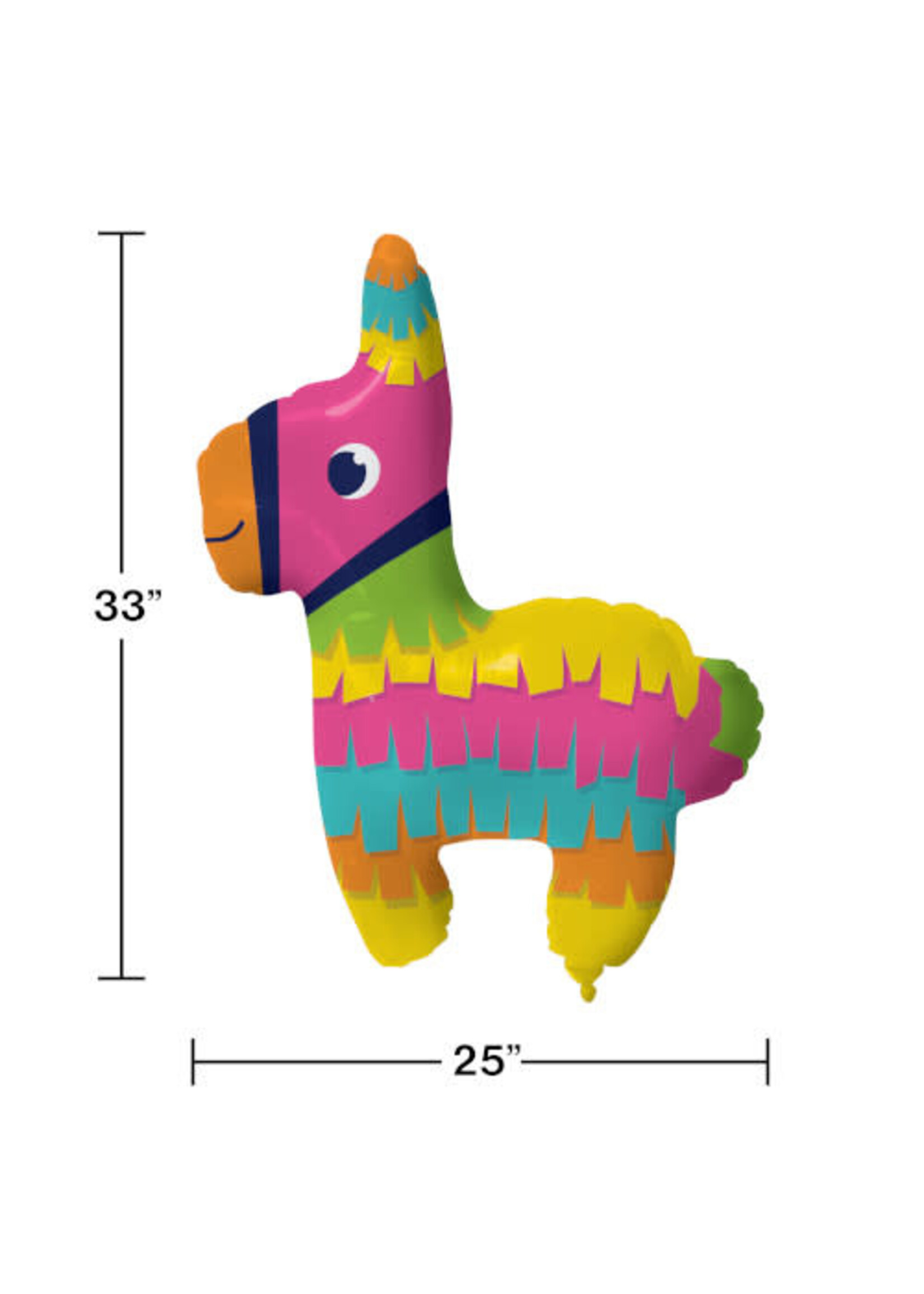 33 INCH BALLON 1CT SHAPED FIESTA FUN