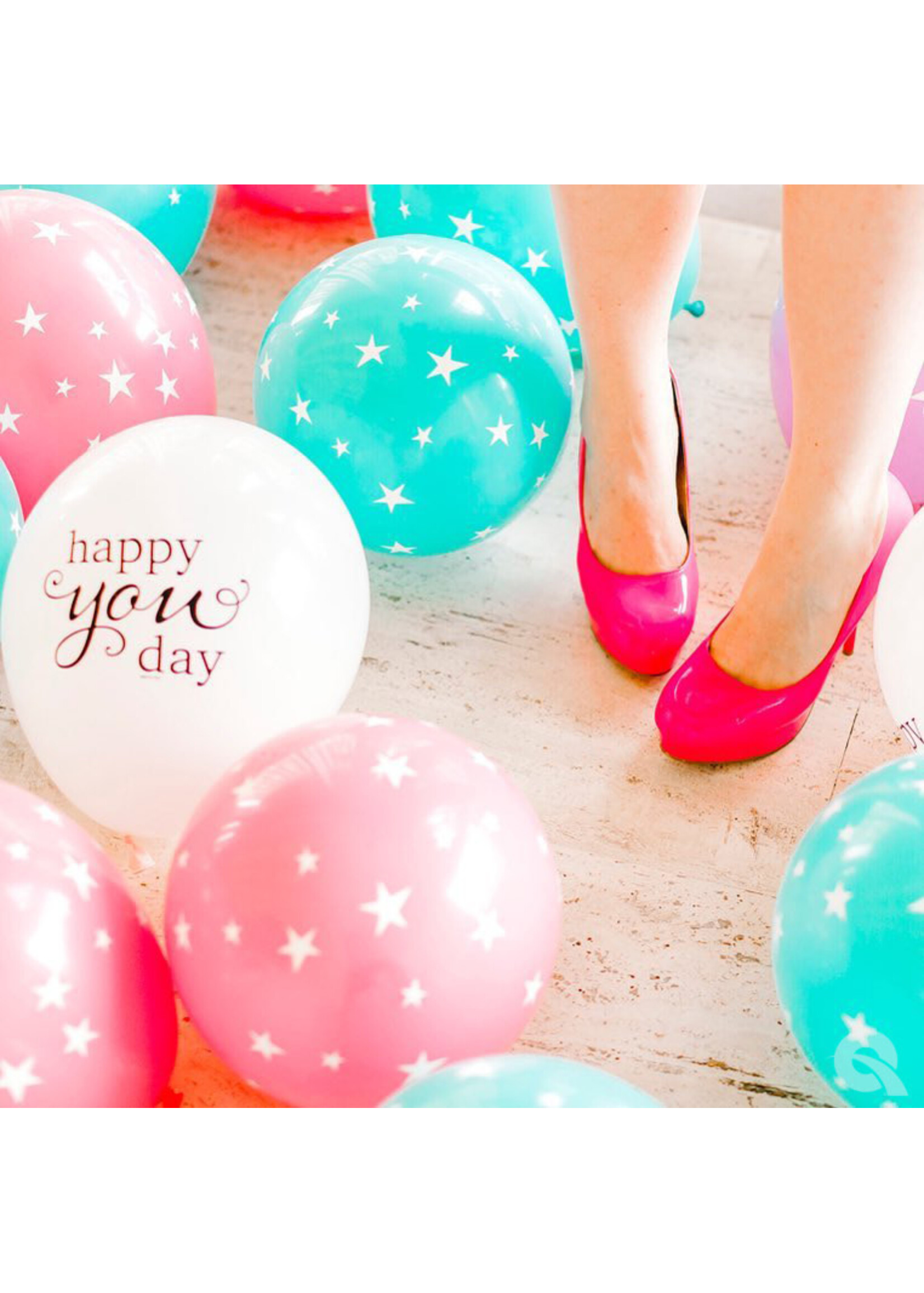 Simply Happy You Day 11"50/CT LATEX BALLOON