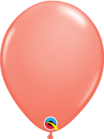 CORAL 11" ROUND BALLOON 100/CT LATEX