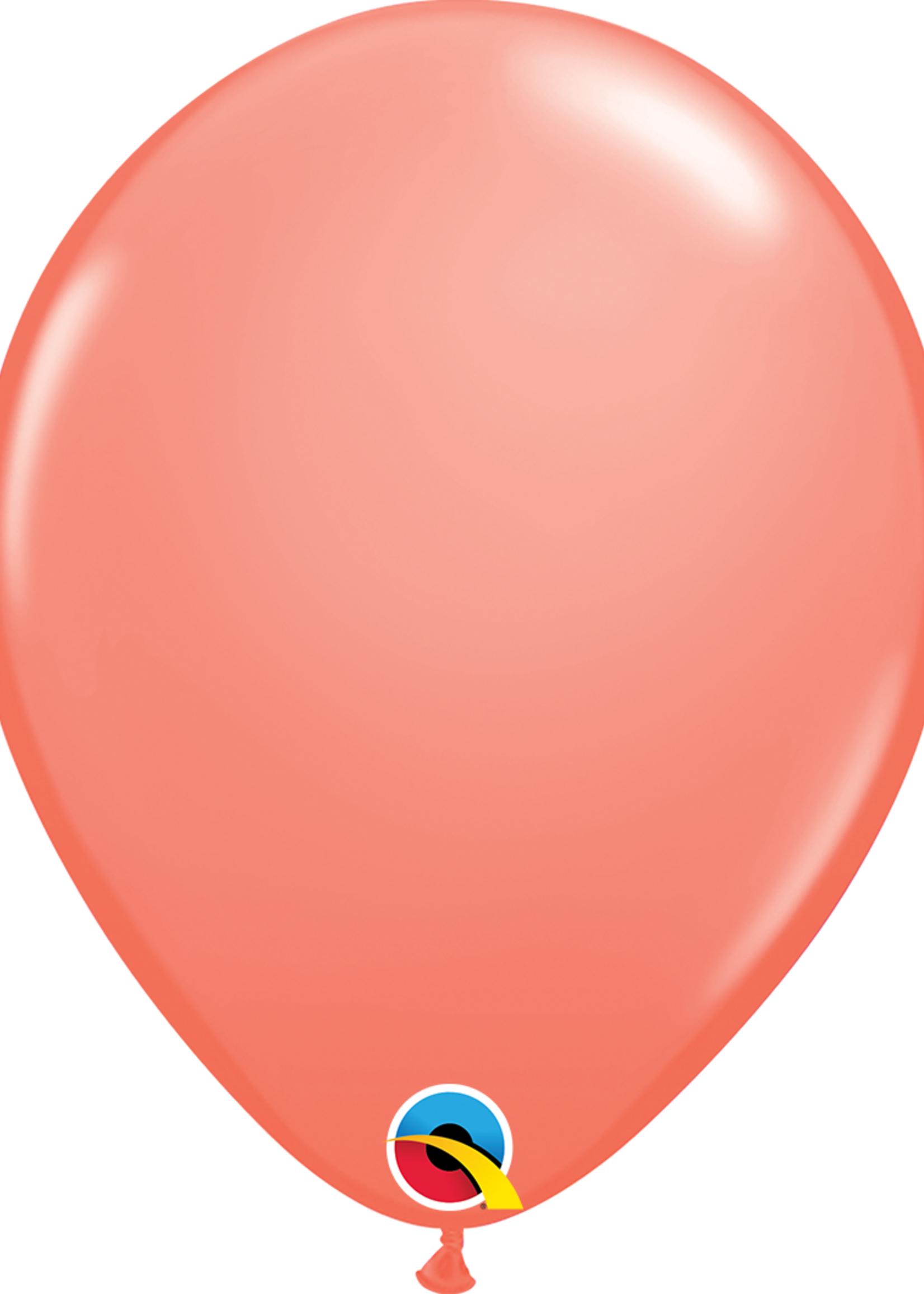 CORAL 11" ROUND BALLOON 100/CT LATEX