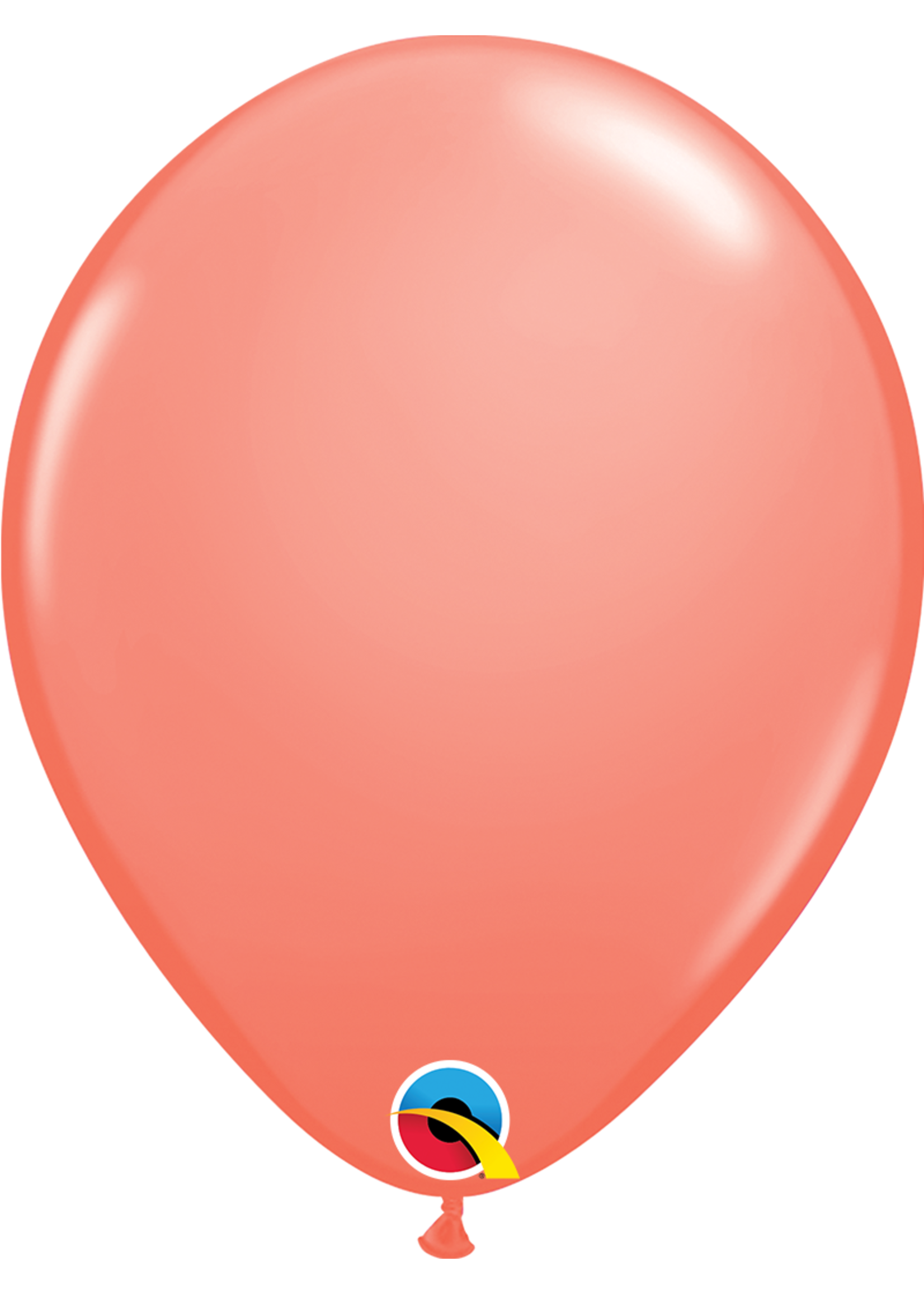 CORAL 11" ROUND BALLOON 100/CT LATEX