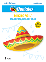 Sombrero balloon Size and shape: 41"
