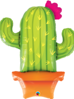 Potted Cactus  Balloon Size and shape: 39"