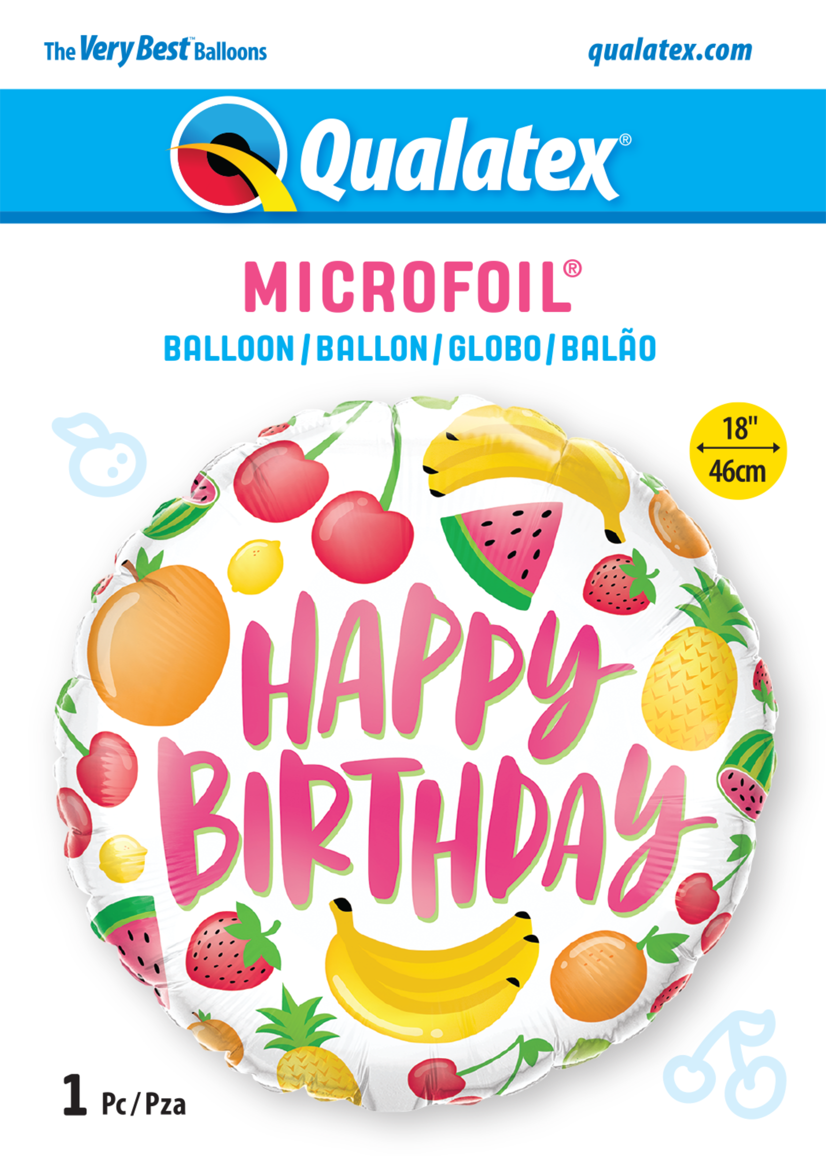 Birthday Fruits balloon