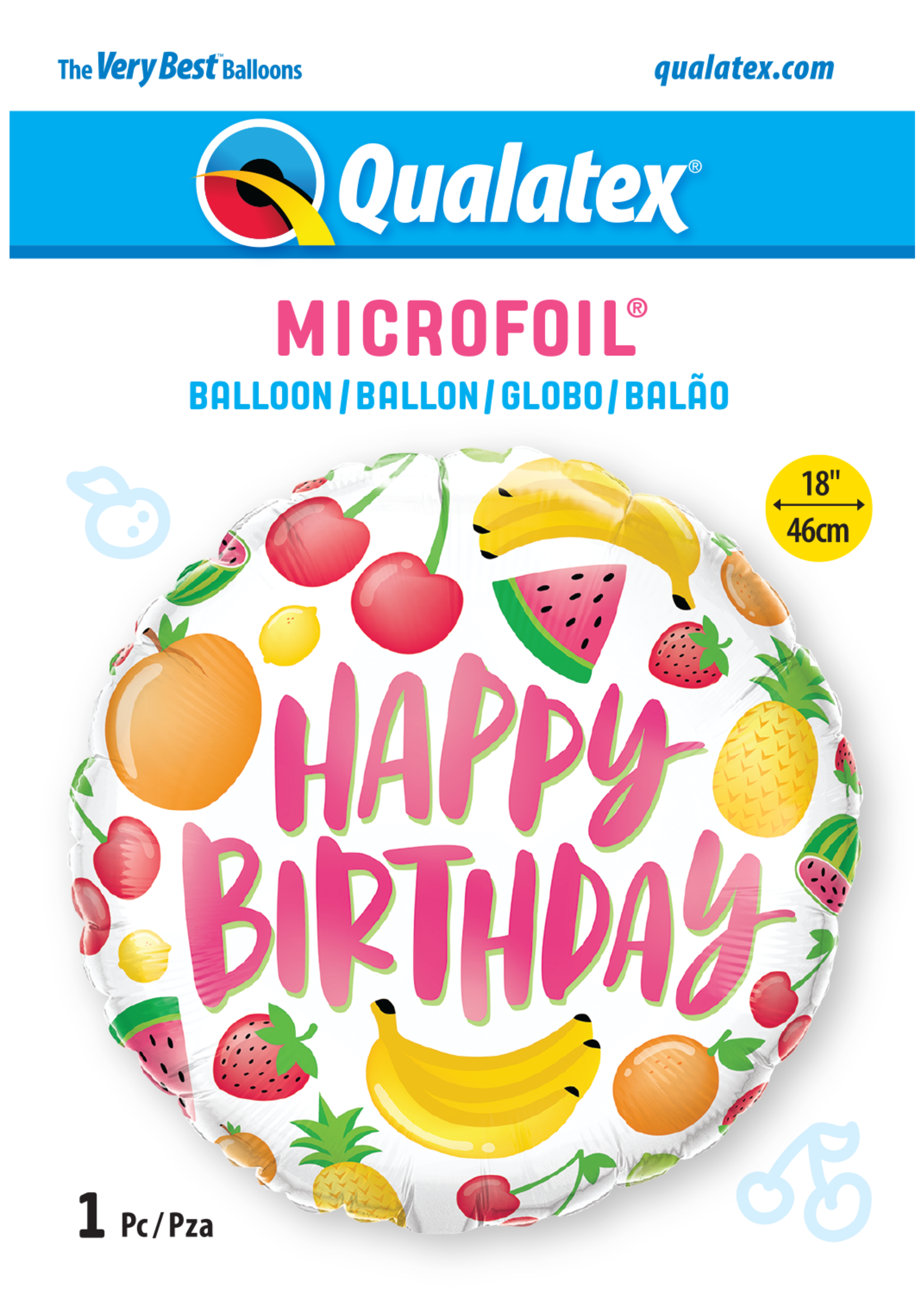 Birthday Fruits balloon