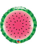Sliced Watermelon Balloon  Size and shape: 18" Round