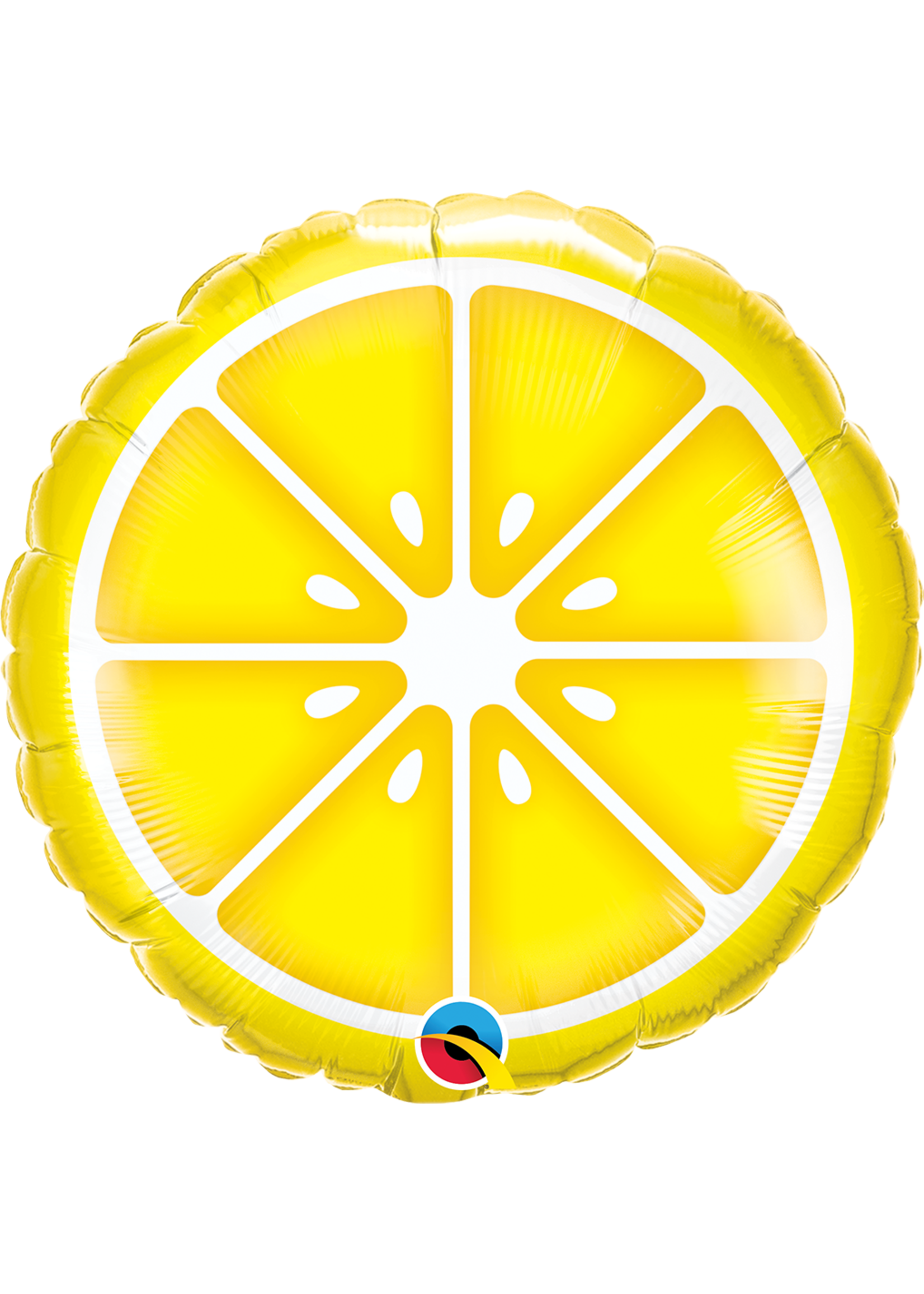 Sliced Lemon balloon Size and shape: 18" Round