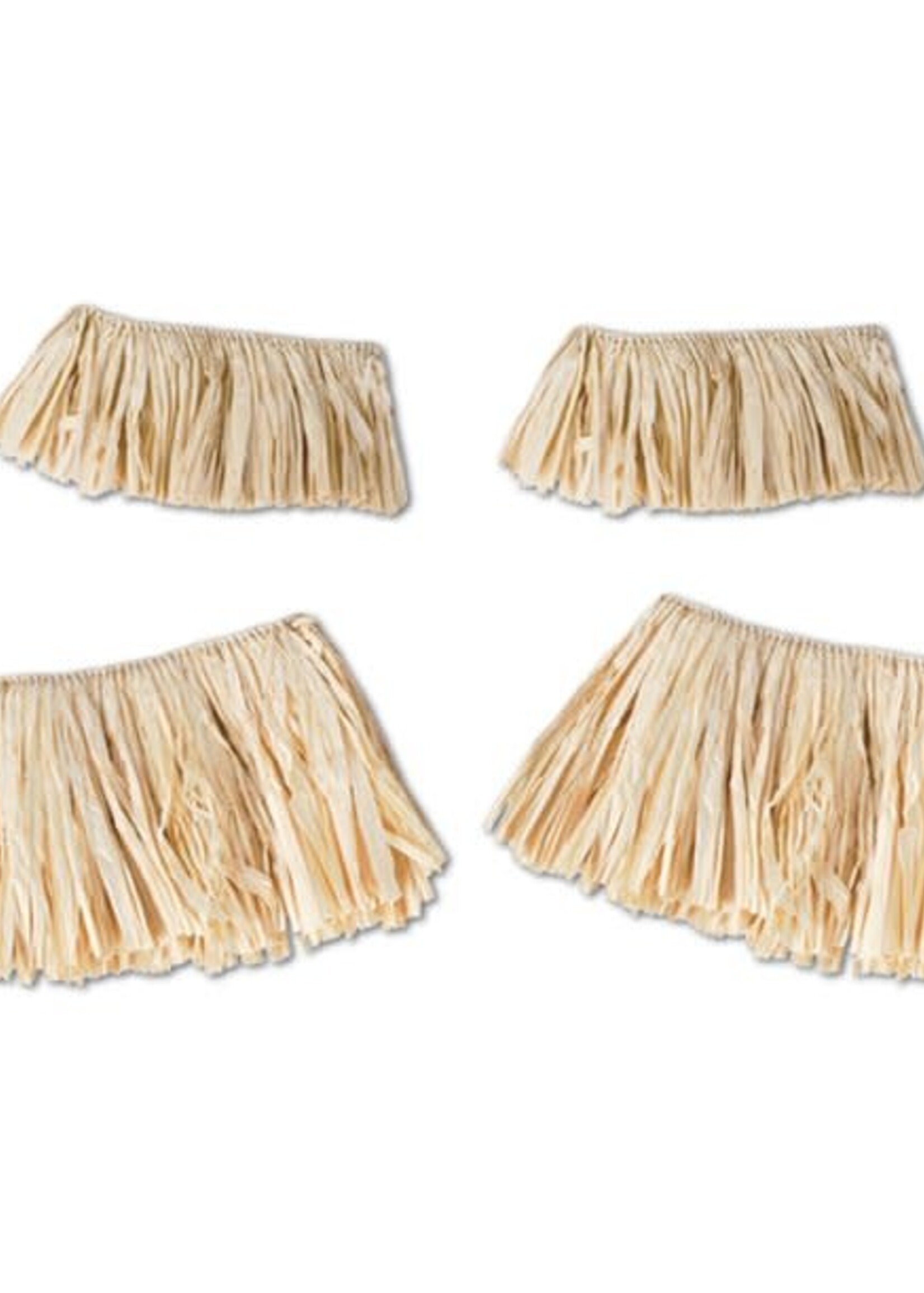 Raffia 4 piece Arm & Leg Ties