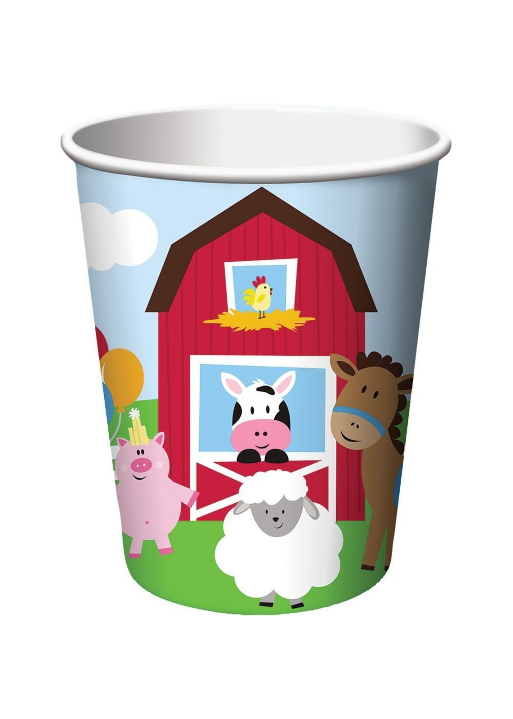 CUP 8CT FARMHOUSE FUN