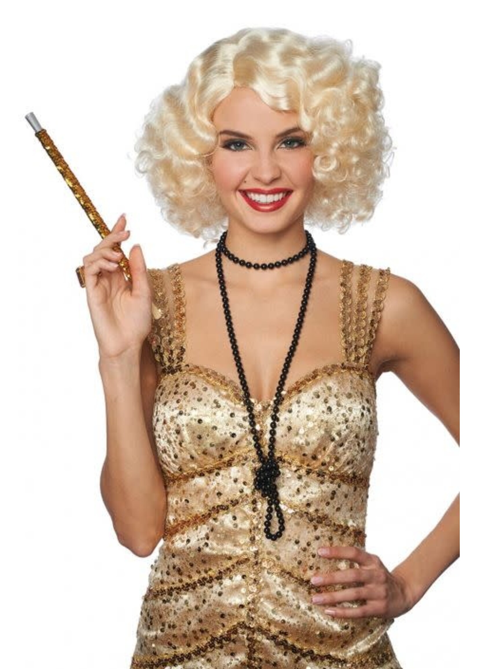 Long Sequin Cigarette Holder