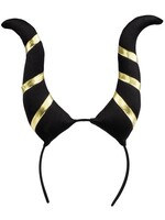 Maleficent Tiara Black/Gold