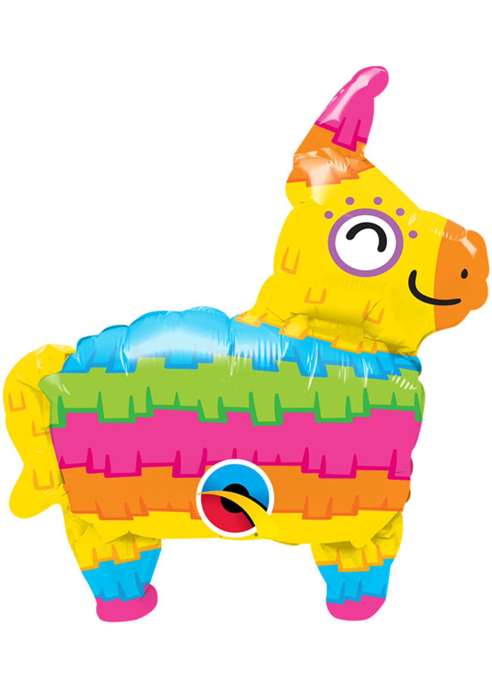 RAINBOW PINATA 14" FOIL BALLOON